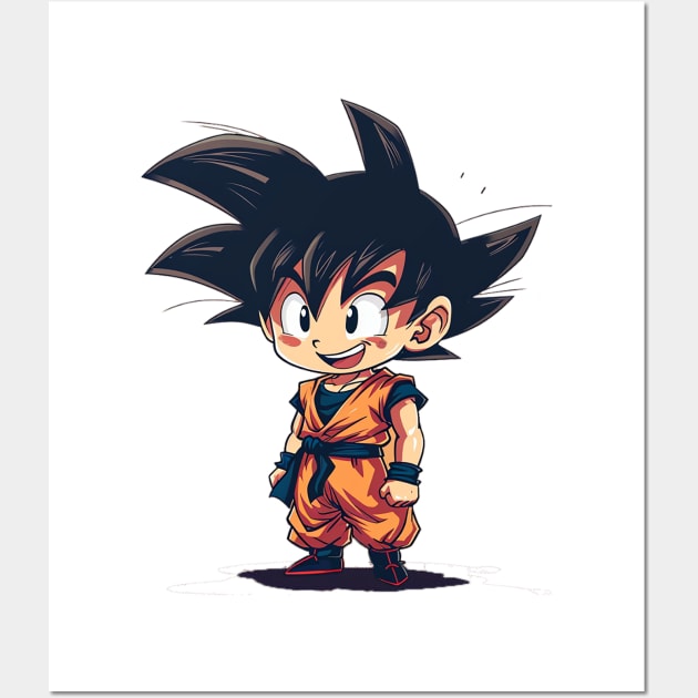 goku Wall Art by pokermoment